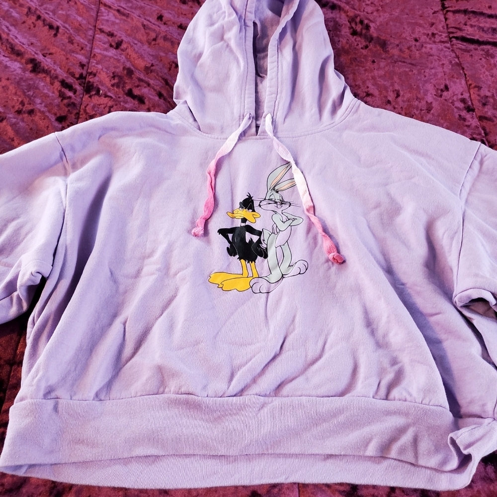 Looney Tunes Crop Hoodie